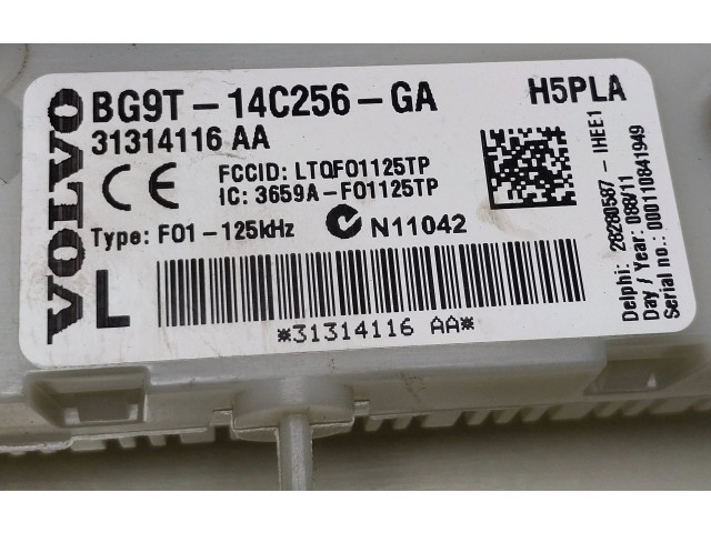 Pojistková skříňka 31314116AA, BG9T14C256GA Volvo V60 2011