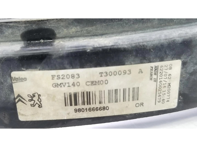 Вентилятор радиатора     980166680    Citroen C3 Picasso 1.4