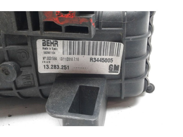 Интеркулер 13337687 Opel Meriva B