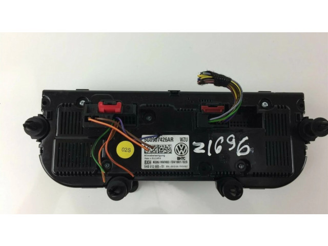 Блок управления климат-контролем 5G0907426AR, Z1696   Volkswagen PASSAT B8