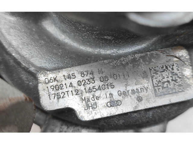  Турбина Audi A3 S3 8V  06K145874M, 752T121654C15   для двигателя DHH      