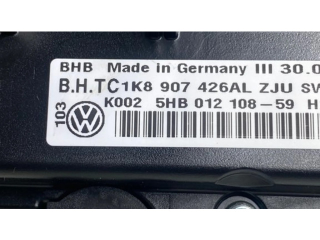 Блок управления климат-контролем 1K8907426AL, 5HB01210851 Volkswagen Caddy
