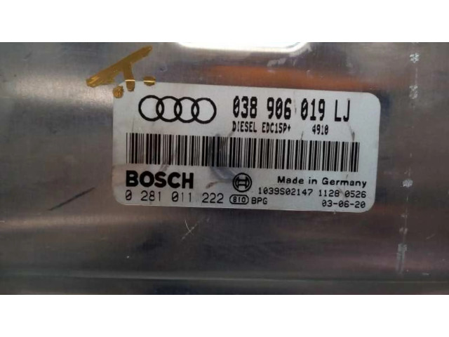 Řídící jednotka 038906019LJ, 0281011222 Audi A4 Allroad 2003