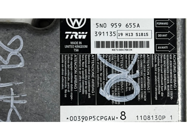 Блок подушек безопасности 5N0959655A, 1108130P   Volkswagen PASSAT B6