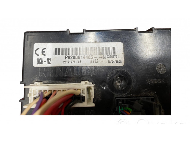 Блок комфорта P8200814465, 281212780A   Renault Trafic II (X83)   