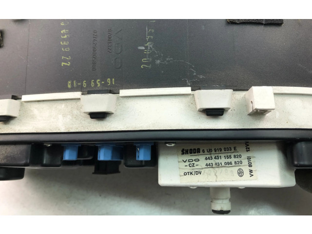 Přístrojová deska Skoda Felicia I 2000 6U0919033E