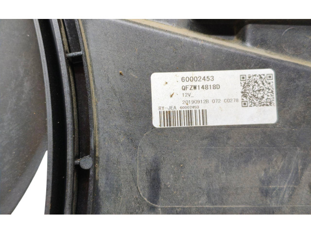 Вентилятор радиатора     60002453, 20190912B    Buick Encore GX I 