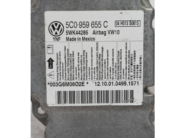 Блок подушек безопасности 5C0959655C, 5WK44285 Volkswagen Jetta VI