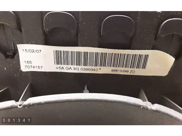 Подушка безопасности водителя 96815299zd   Peugeot 607