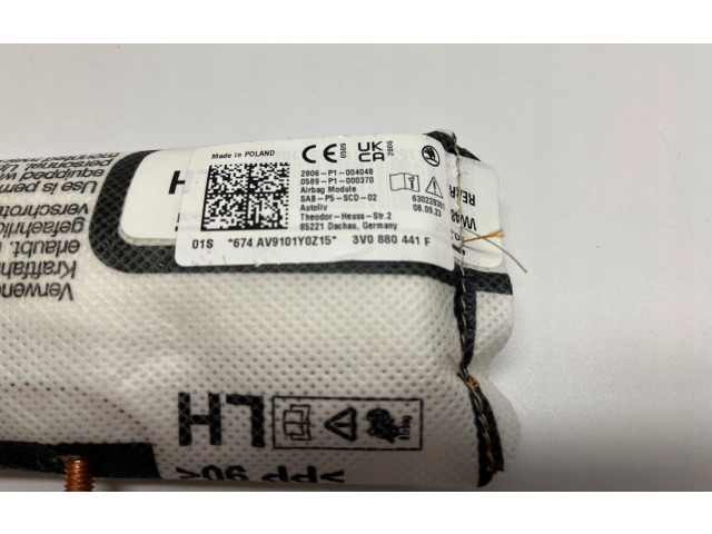 Подушка безопасности водителя Skoda Superb B5 (3U)