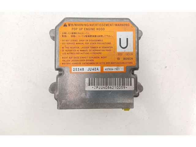 Блок управления надувных подушек 25348JU40A Infiniti G37