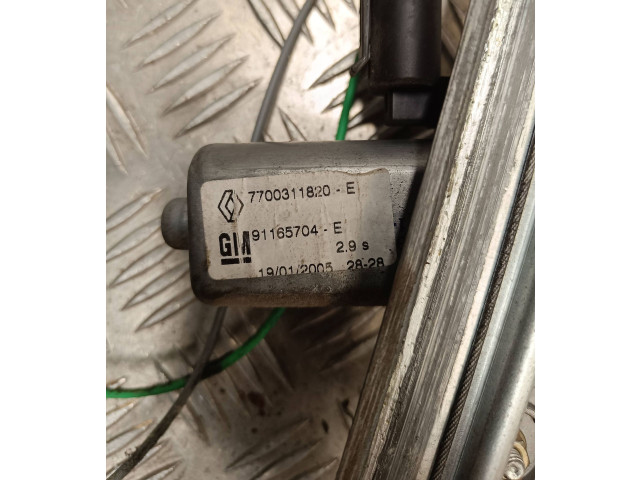Передний комплект электрического механизма для подъема окна 7700311820, 91165704   Renault Trafic II (X83)