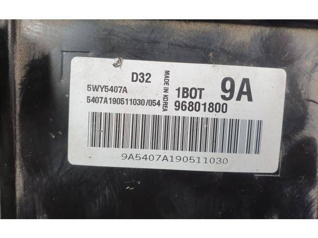 Блок управления двигателем Блок управления 96801800   Chevrolet Matiz
