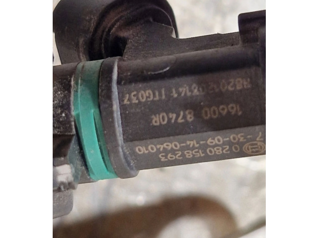 Комплект системы впрыска топлива 0280158293, 166008740R    Dacia Sandero   