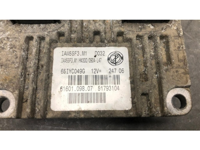 Блок управления двигателя IAW5SF3M1, 65IYC049G Opel Astra H