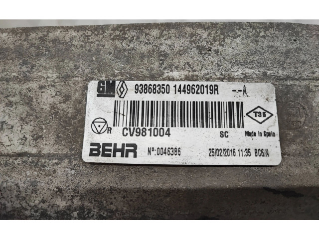 Интеркулер  93868350, 144962019R   Renault Trafic III (X82) 