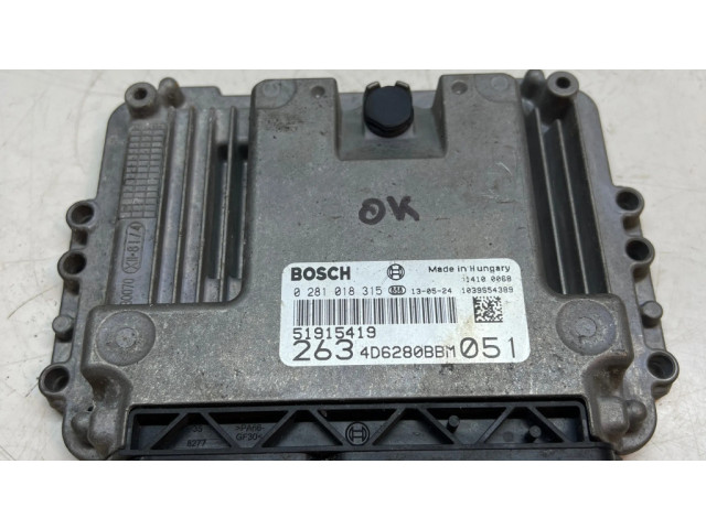 Блок управления двигателя 0265232053, 0265800690   Fiat Doblo