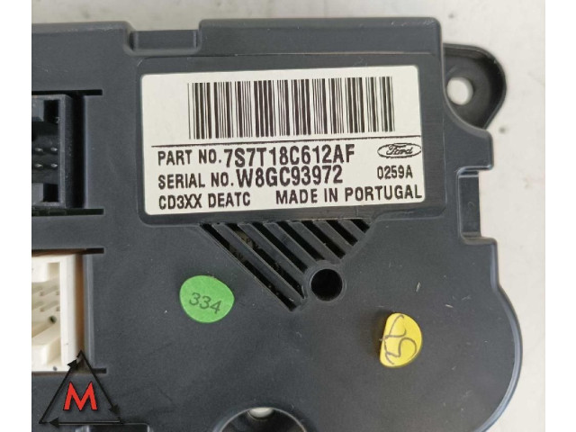 Блок управления климат-контролем 7S7T18C612AF   Ford Galaxy