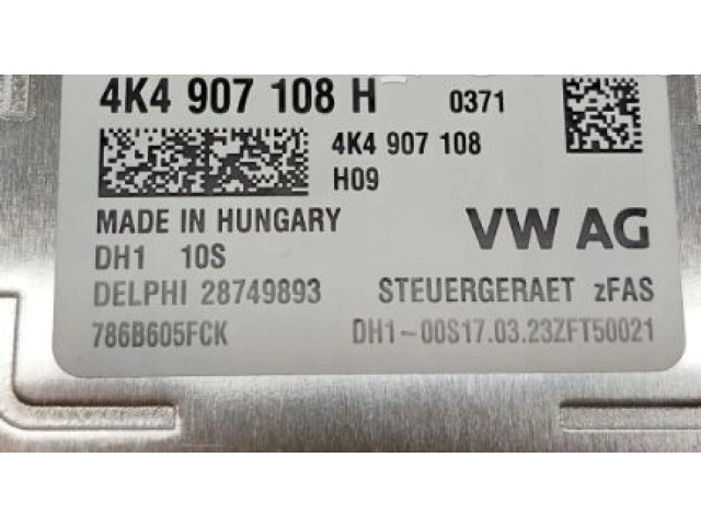 Блок управления 4K4907108H, 4K4907108H Audi A7 S7 4K8