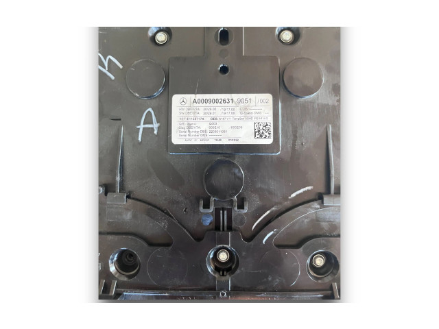 Блок комфорта NR107, A0009002631   Mercedes-Benz GLB x247   