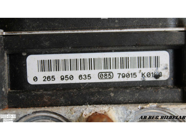 Блок АБС 9663241380, 0265950635 Citroen C4 I 2004 - 2010 года