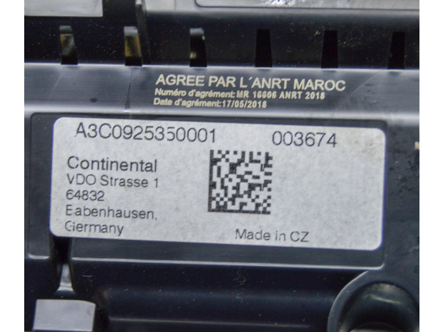 Панель приборов 654920790B, A3C0925350001   Skoda Kamiq       