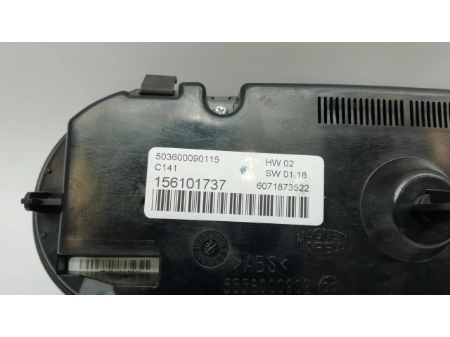 Блок управления климат-контролем 156123650 Alfa Romeo Giulietta