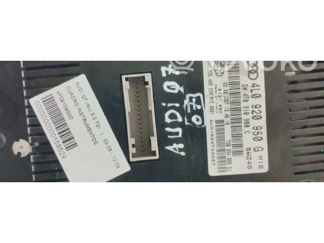 Přístrojová deska  Audi Q7 4L 2006 4F0910900C  