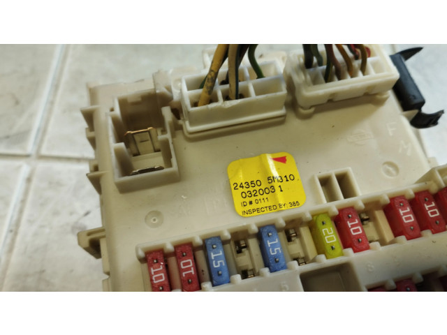 Pojistková skříňka 243505M300, 0323011 Nissan Almera N16 2005