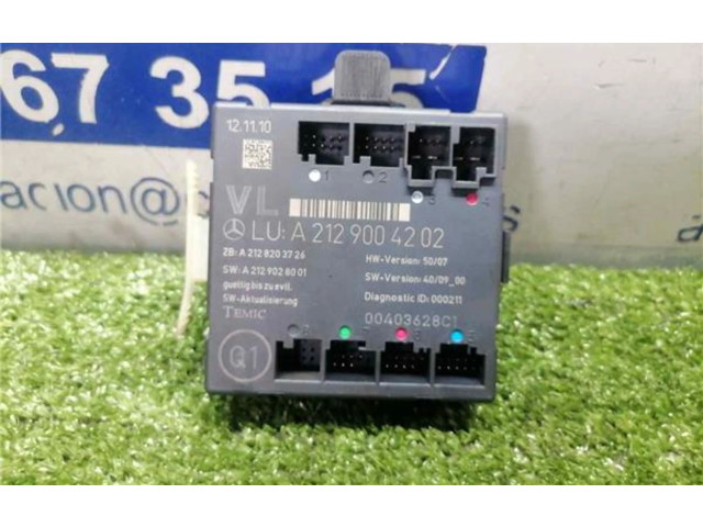 Zámek zadních dveří A2129004202, A2128203726 Mercedes-Benz C W204 2011