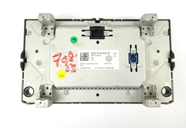 Экран дисплея вверх 3G0919605B   Volkswagen Golf SportWagen       