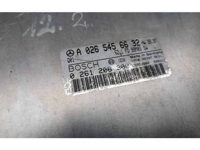 Řídící jednotka A0265456632, 0265456632 Mercedes-Benz ML W163 2003