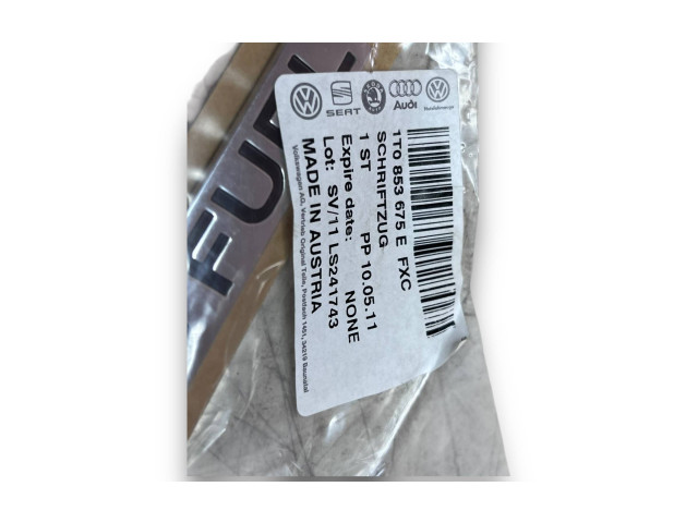 Řídící jednotka 1T0853675E Volkswagen Tiguan 2010