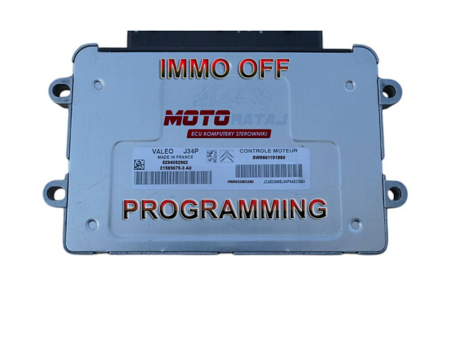 Řídící jednotka 9661191880, 9655883280 Citroen Berlingo 2004