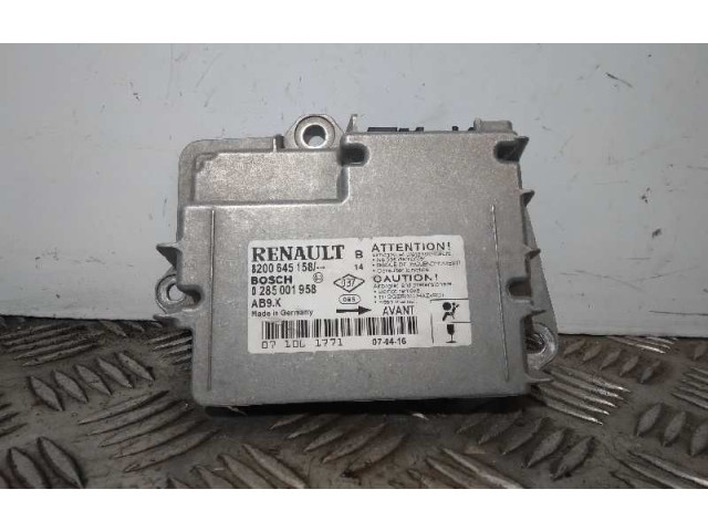 Блок подушек безопасности 8200645158, 0285001958 Renault Clio II