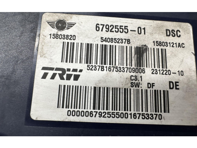 Блок управления АБС 6792555-01, 6792555-01 Mini One - Cooper Coupe R56