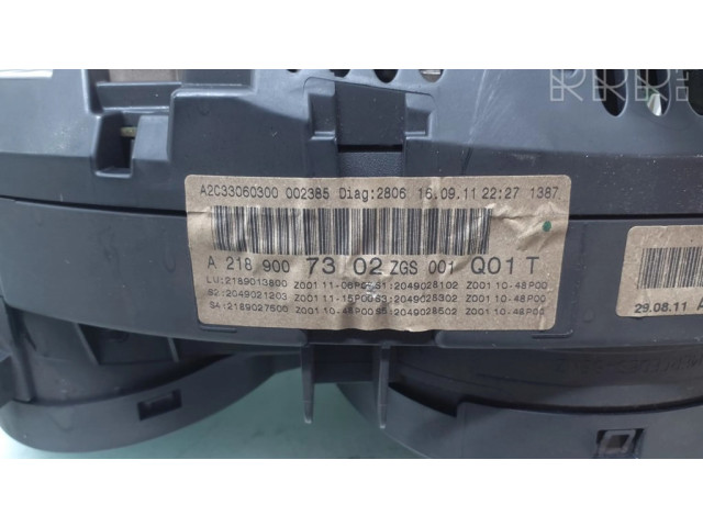 Přístrojová deska Mercedes-Benz CLS C218 X218 2011 A2189007302, A2C33060300