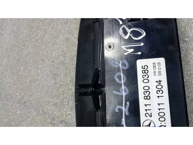 Блок управления климат-контролем 2118300385, 00111304   Mercedes-Benz E W211