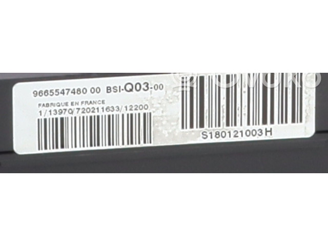 Модуль управления BSM 9665547480 Citroen DS4