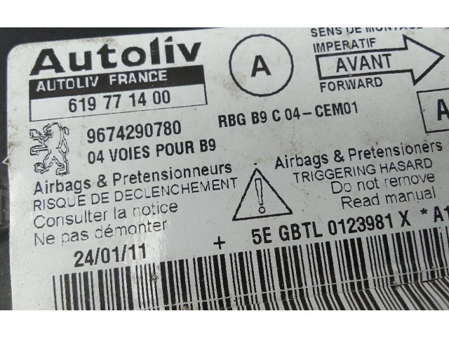 Блок подушек безопасности 619771400   Peugeot 2008 I