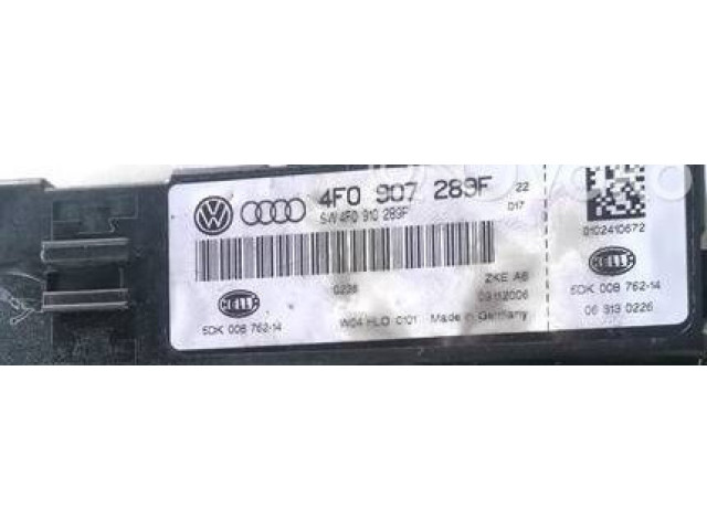 Блок комфорта 4F0907289F   Audi A6 S6 C6 4F   