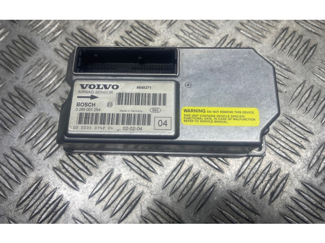Блок подушек безопасности 0285001254, 8645271   Volvo V70