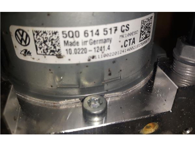 Блок АБС 5Q0614517CS, 5Q0614517CS   Skoda  Octavia Mk3 (5E)  2013 - 2019 года