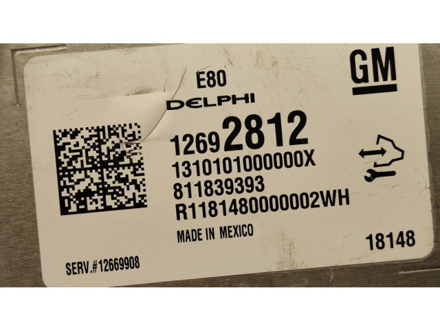 Блок управления двигателем Блок управления 12692812, 811839393 Chevrolet Cruze II