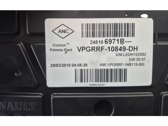 Přístrojová deska Renault Clio IV 2020 248107567R