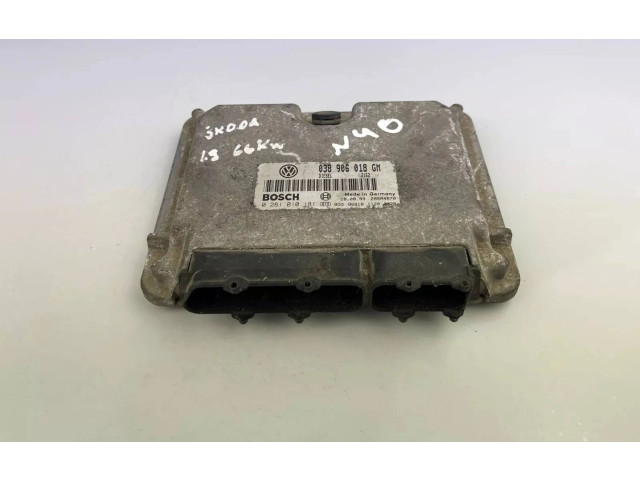 Блок управления двигателя 038906018GM Skoda Octavia Mk1 (1U)