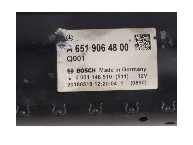 Стартер A6519064800   Mercedes-Benz C W205