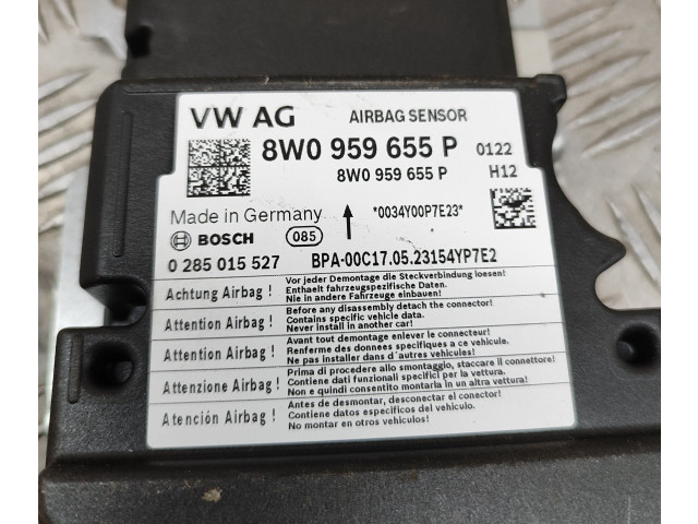 Блок подушек безопасности 8W0959655P, 0285015527   Audi A5