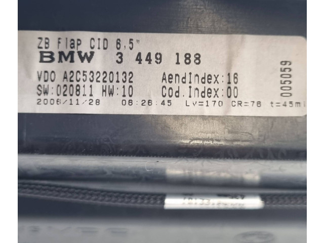 Дисплей    A2C53167091, 3449188   BMW X3 E83