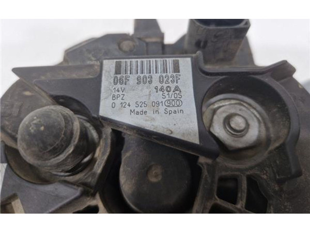 Генератор 6F903023F, 124525091 Volkswagen Caddy